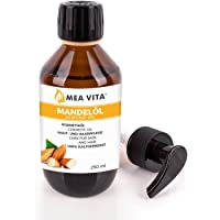 Los mejores  - Meavita Aceite De Almendras Meavita- Dulce- 100% Puro Y Prensado En Frío 250 ml